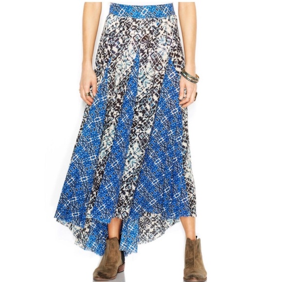 Free People “Show you off” maxi skirt in ivory combo - Picture 3 of 6